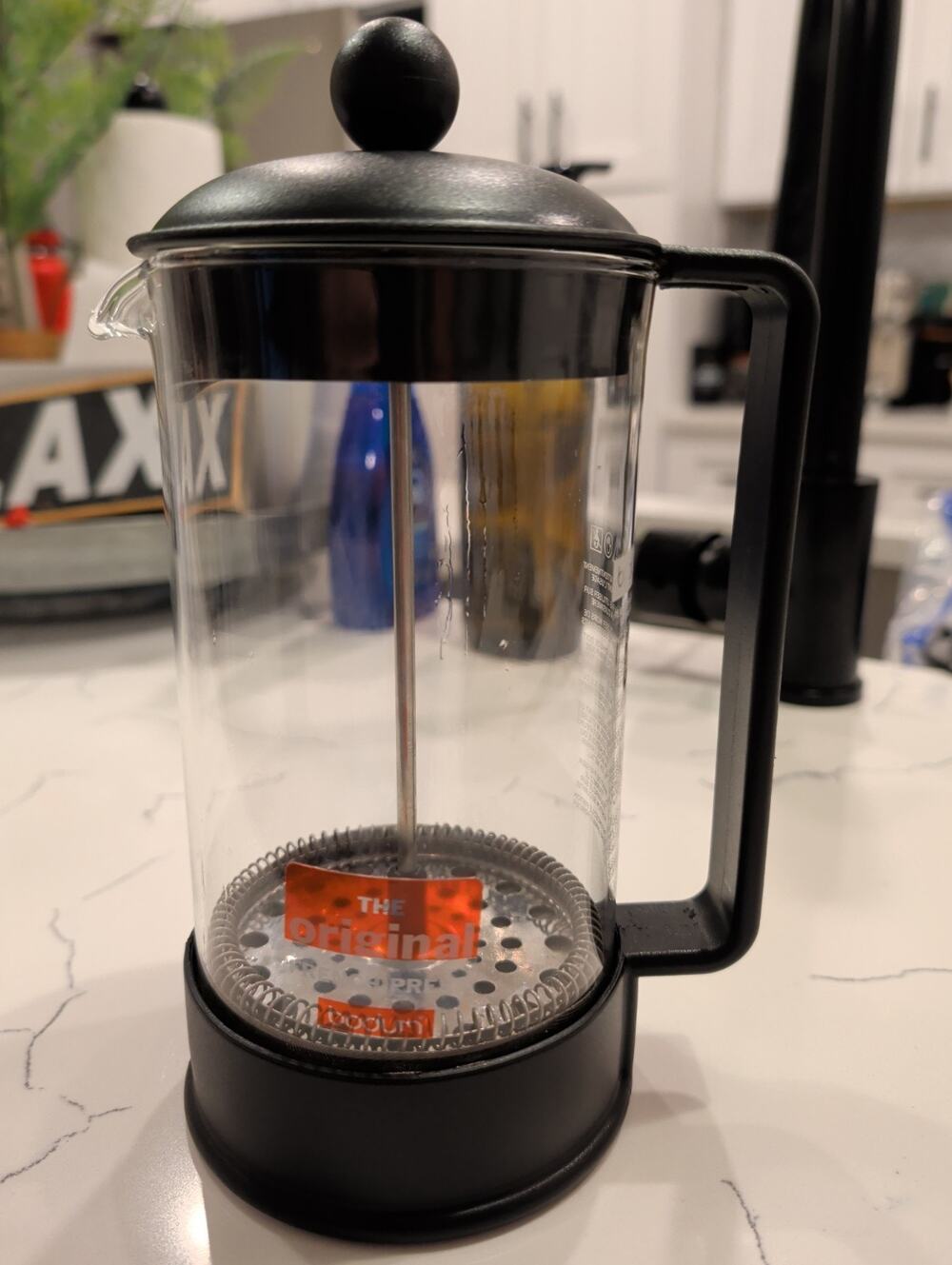 BODUM Brazil 8-Cup French Press Coffee Maker 34-oz Black